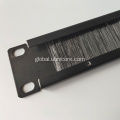 Brush Cable Management 19 inch 1U cable management brush type Supplier